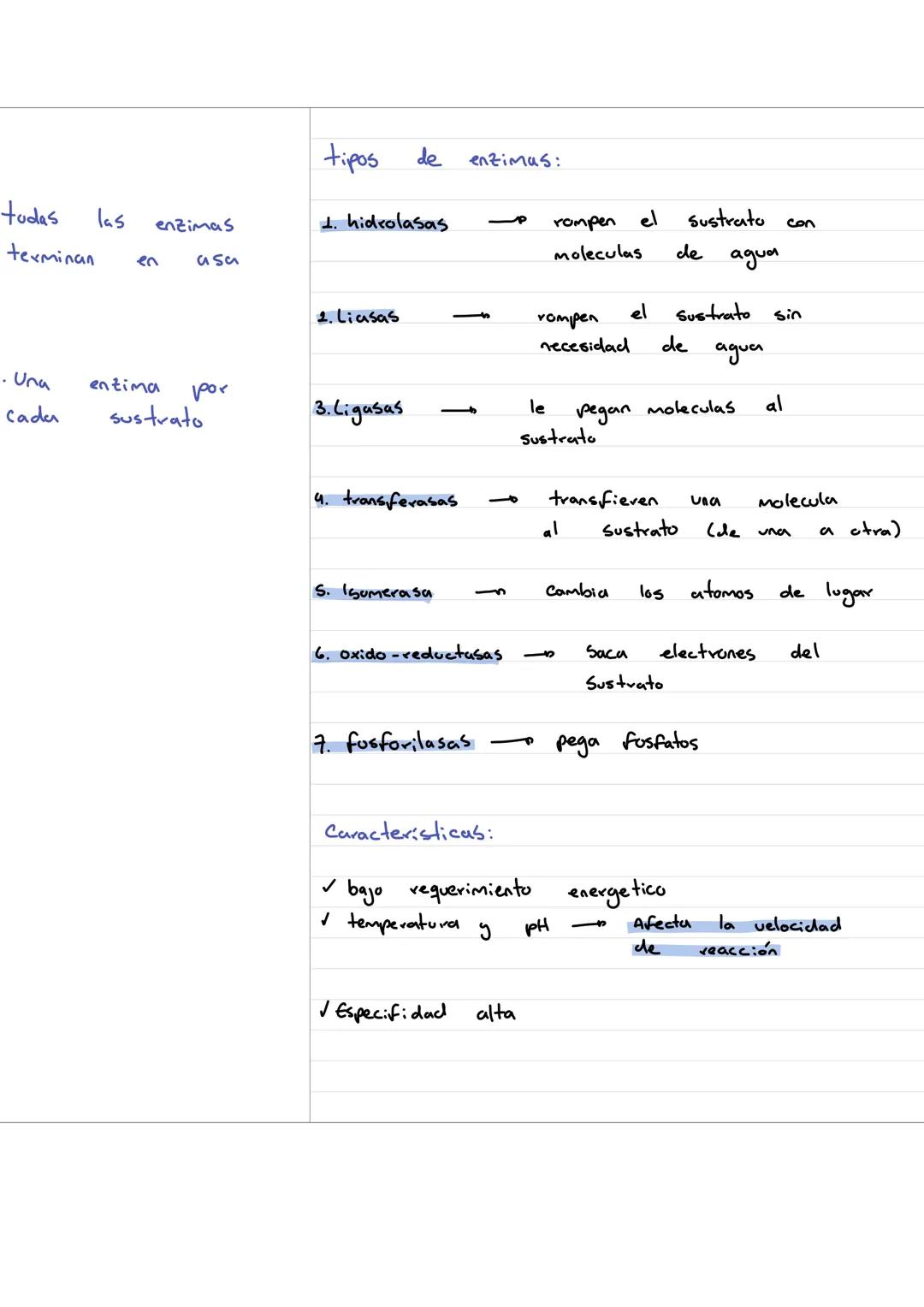 Now those are the eyes I've been waiting to see. - Necesita de
considerable energía
Para pasar de
Sustrato producto
energia
S
P
Enzimas: Bi
