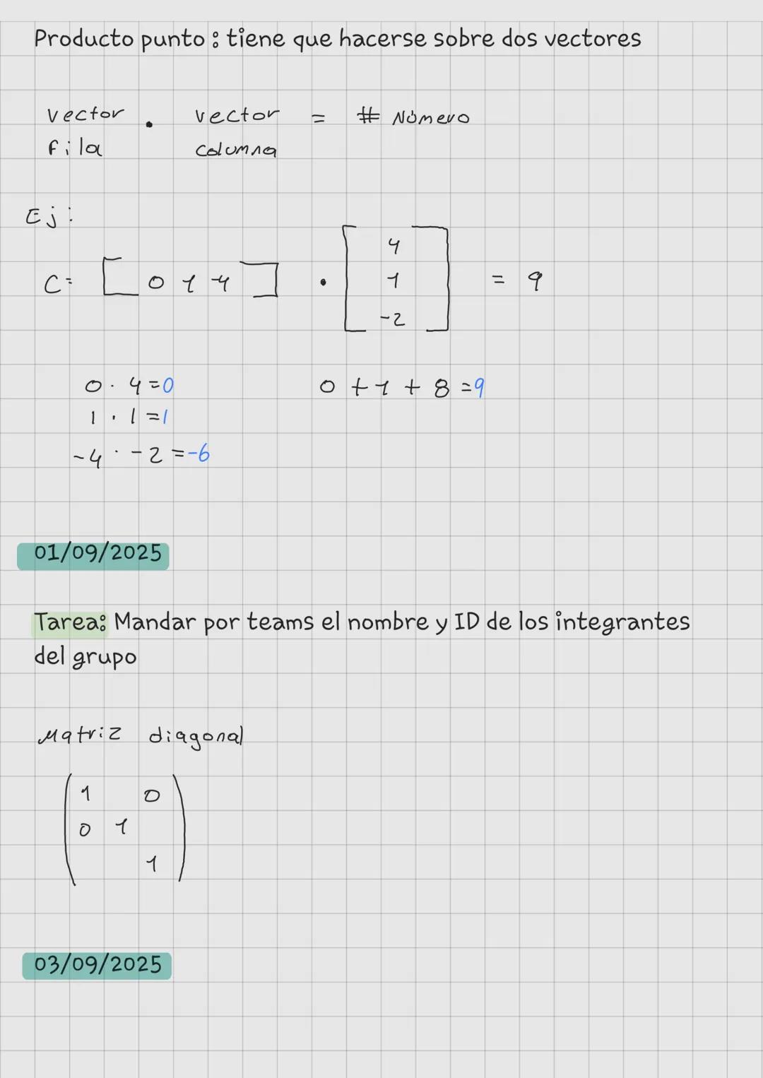 14/08/2025
Temas
- sistemas de ecuaciones lineales
- Matrices
- Determinantes
- Vectores
- Espacios vectoriales
- Transfornaciones lineale