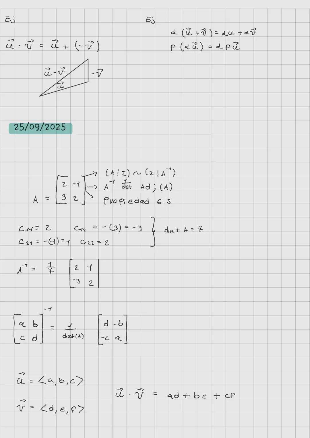 14/08/2025
Temas
- sistemas de ecuaciones lineales
- Matrices
- Determinantes
- Vectores
- Espacios vectoriales
- Transfornaciones lineale