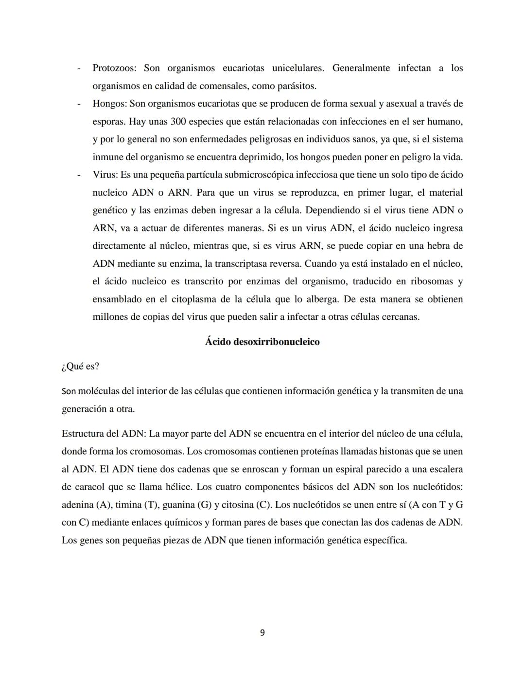 # Tabla de contenido
## El Microscopio.....................................................................................................