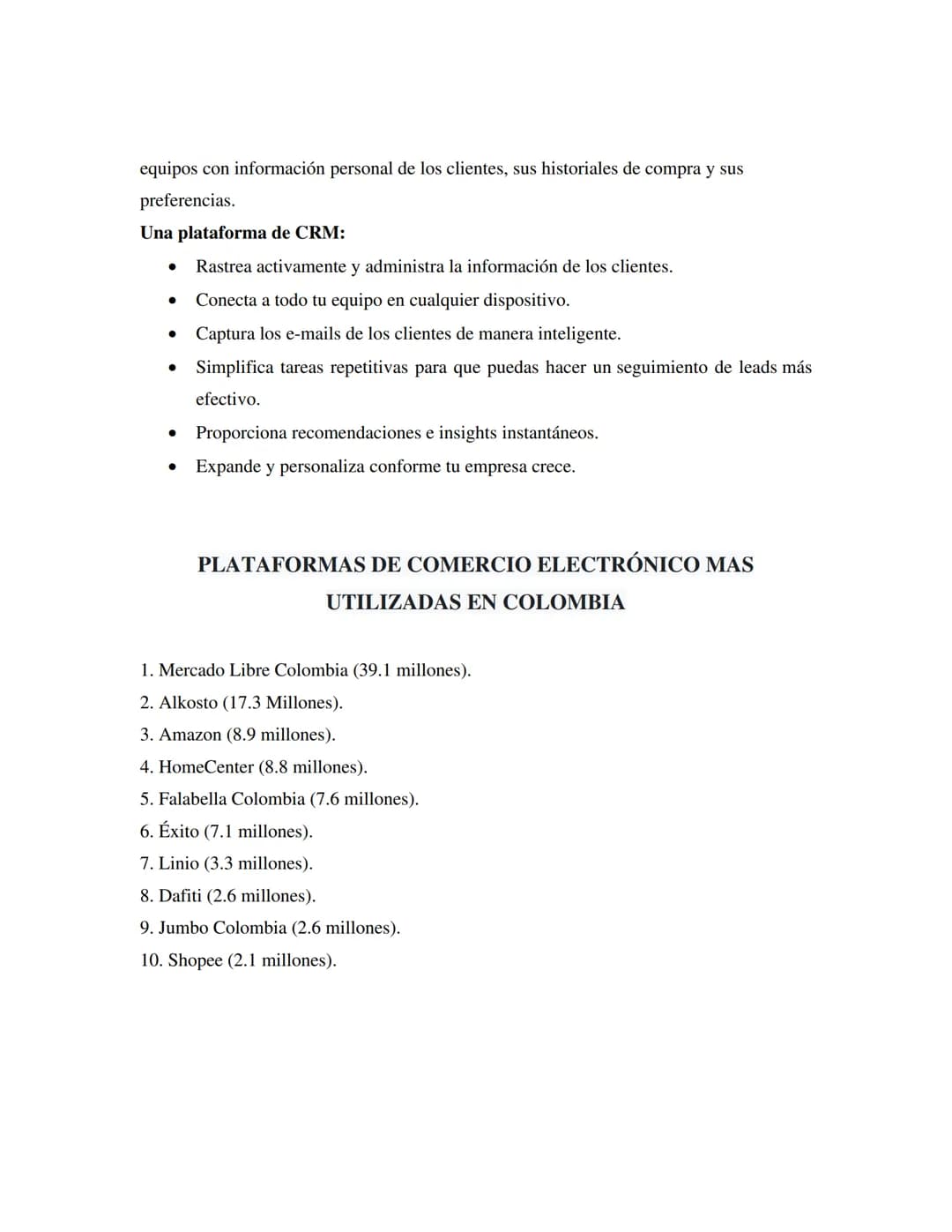 # Tabla de Contenidos
¿Qué Es El Comercio Electronico?1
Tipos De Comercio Electronico;Error! Marcador no definido.
Plataformas Mas Utilizad