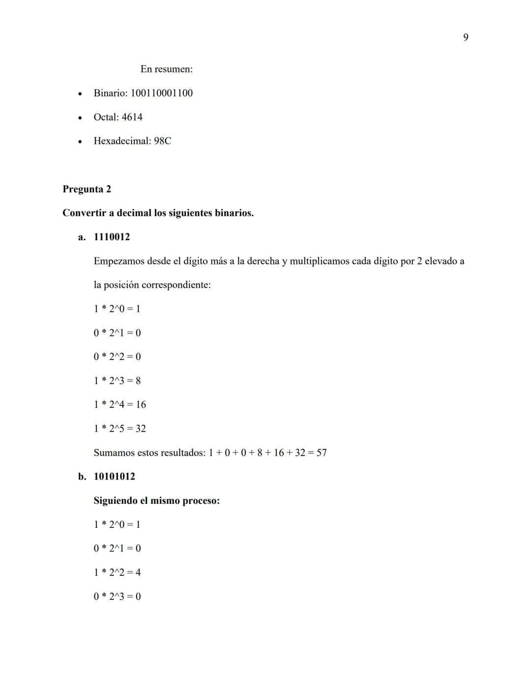 2
### Introducción
En el mundo de la informática y la electrónica, la conversión entre diferentes sistemas numéricos es una tarea fundamen