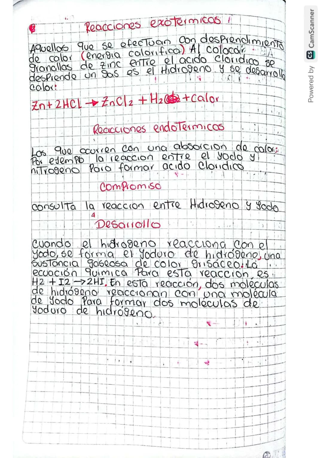 ## Reacciones Quimicas
21-02-24
Una reaccion quimica es un proceso quimico en el cual unas sustancias, denominadas reactivos, se transforma