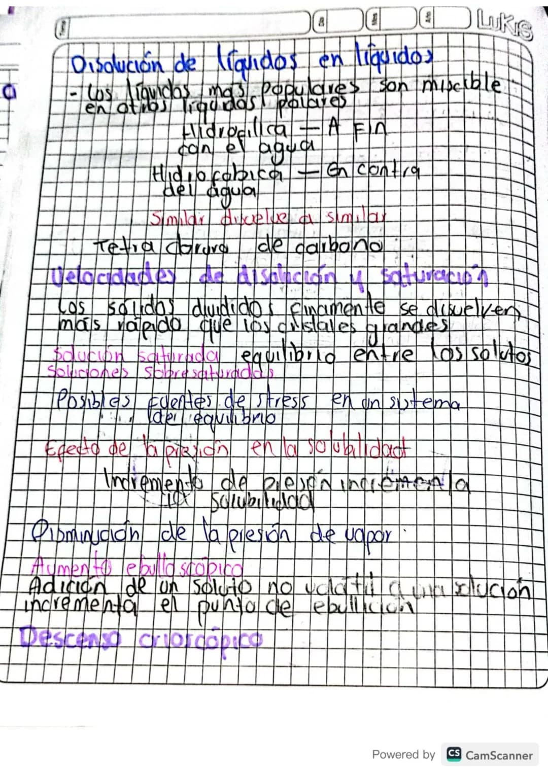 # MATERIA Y ENERGIA
## Quimica
- Es la ciencia que describe la materia -sus propiedades, los cambios que sufre, y los cambios de energia qu