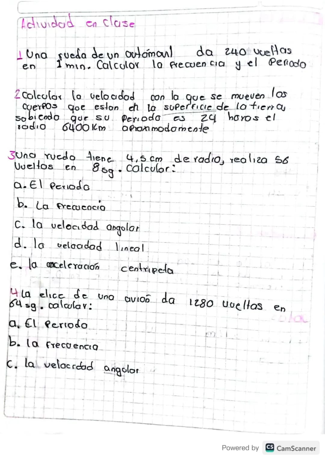 Relación entre la velocidad
Velocidad Tangencial
$W = \frac{2\pi}{T}$ = velocidad angular
$U_t = \frac{2\pi r}{T}$ : velocidad tangencial