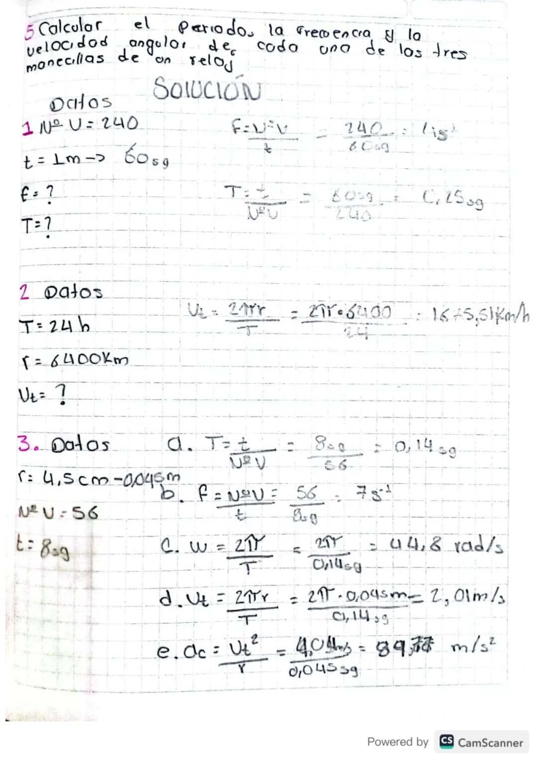 Relación entre la velocidad
Velocidad Tangencial
$W = \frac{2\pi}{T}$ = velocidad angular
$U_t = \frac{2\pi r}{T}$ : velocidad tangencial