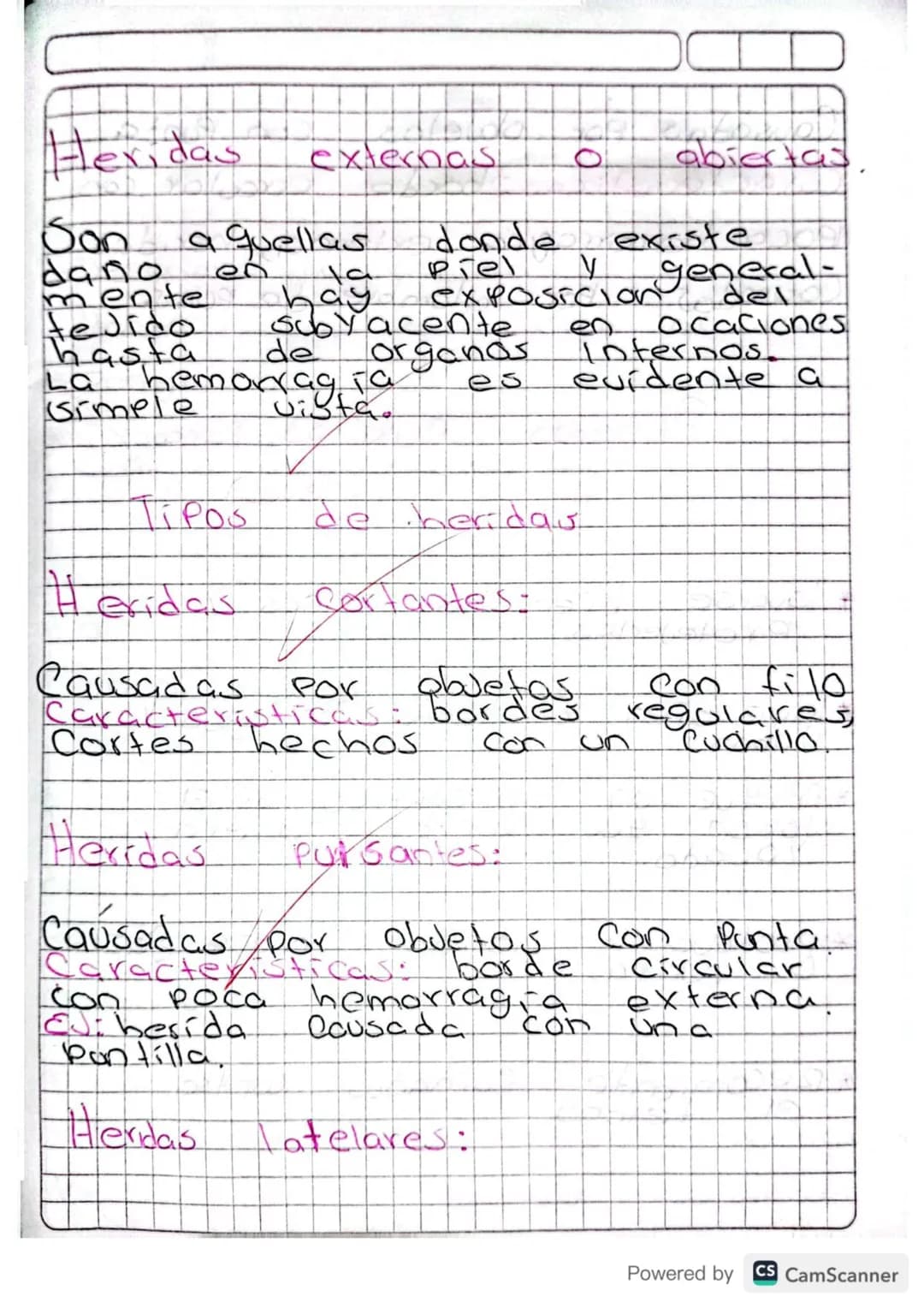 # (Heridas I hemorragias)
## Objetivo General:
Dar a conocer todos los tipos de heridas ya sean graves o leves.
## Objetivo Especifico:
-