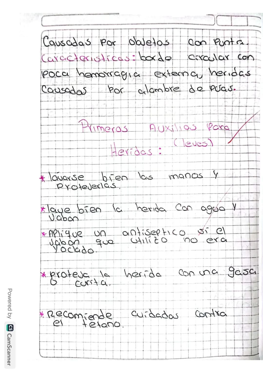 # (Heridas I hemorragias)
## Objetivo General:
Dar a conocer todos los tipos de heridas ya sean graves o leves.
## Objetivo Especifico:
-