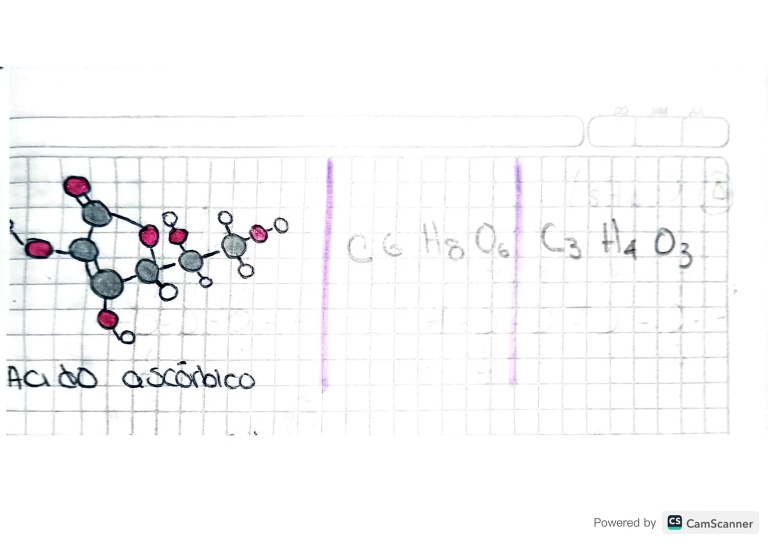 # formula molecular
Indica el numero exacto de atomo de coda elemento en una molecula
ej: (C4H8)
# formula semidesarrollada
se agrupan los