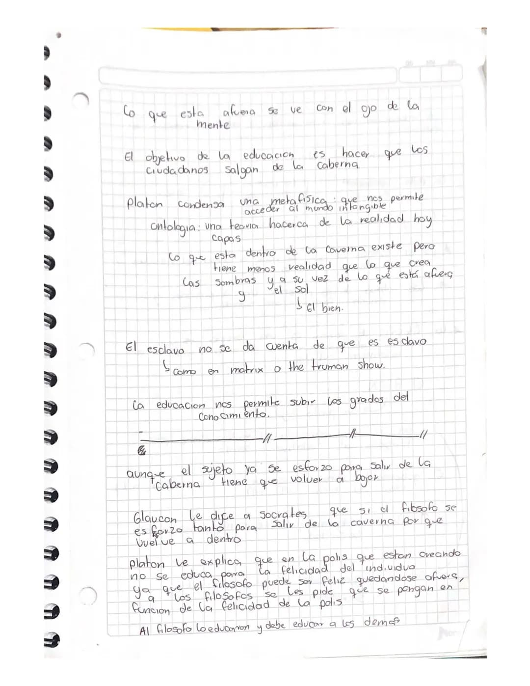 La alegoria de la caberna de
platon
La Republica Libro N° 7.
Las cuatro formas del conocimiento
Eikasia
| Imaginacion|
Distis
Creencias|