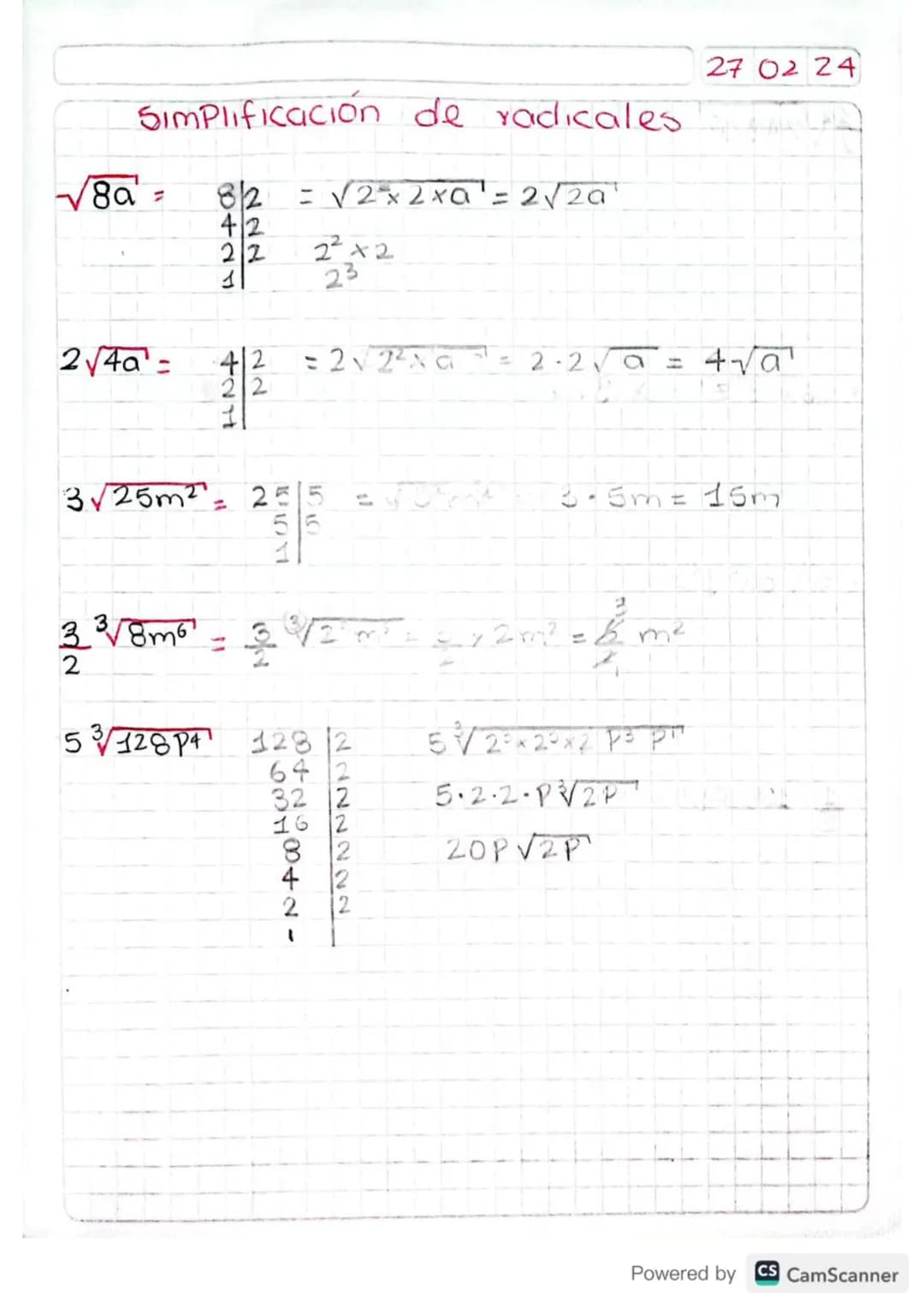 26 02 24
Operaciones con nommeros
reales
$(-\frac{1}{2}) - (-\frac{4}{8}) + \frac{2}{4} - \frac{7}{2} = -\frac{1}{2} + \frac{1}{2} + \frac{1
