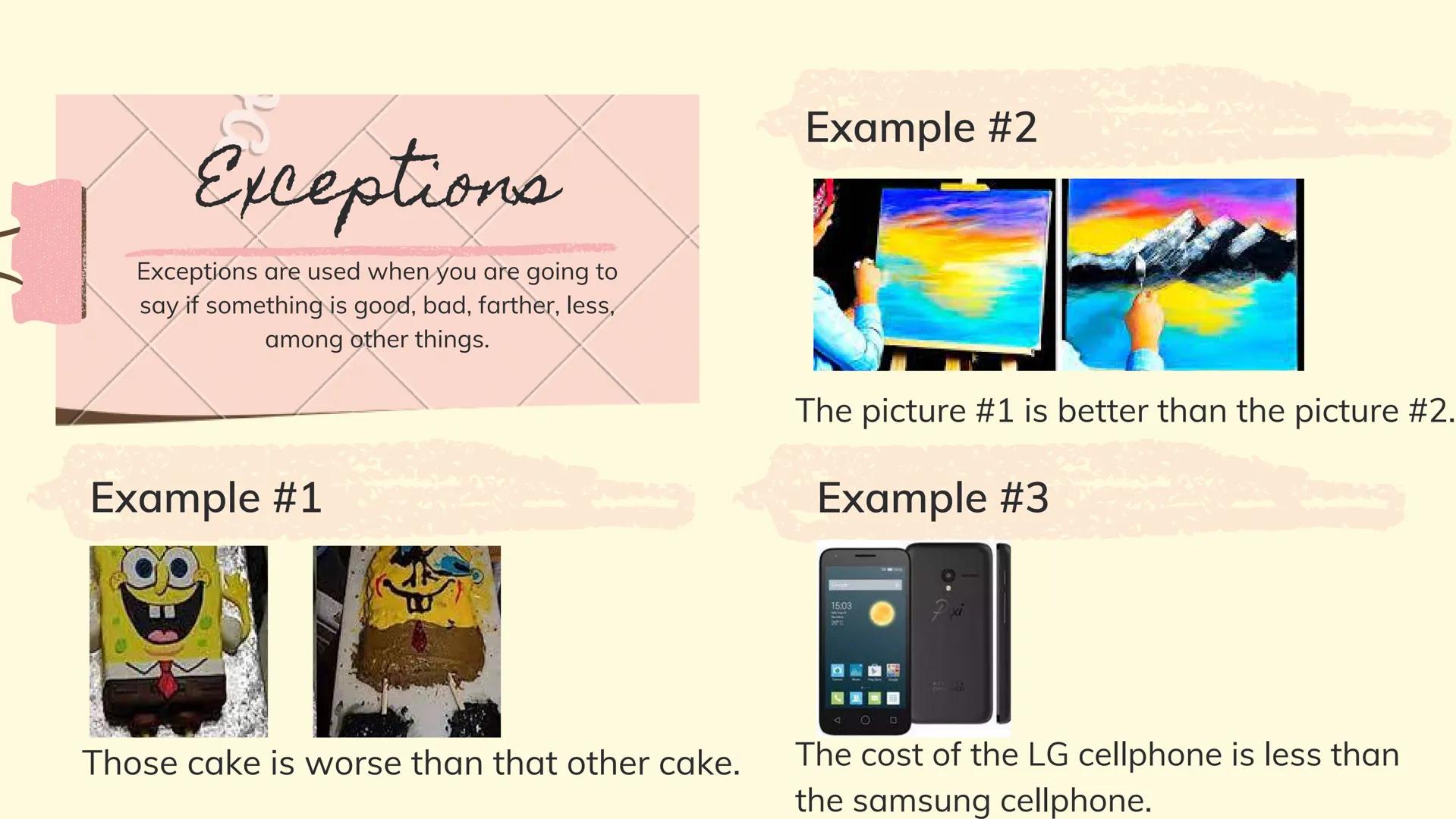 Comparatives,
superlatives, as-as &
exceptions
ENGLISH PRESENATION Hey, guys!
Today, we are going to learn about
comparatives, superlatives,