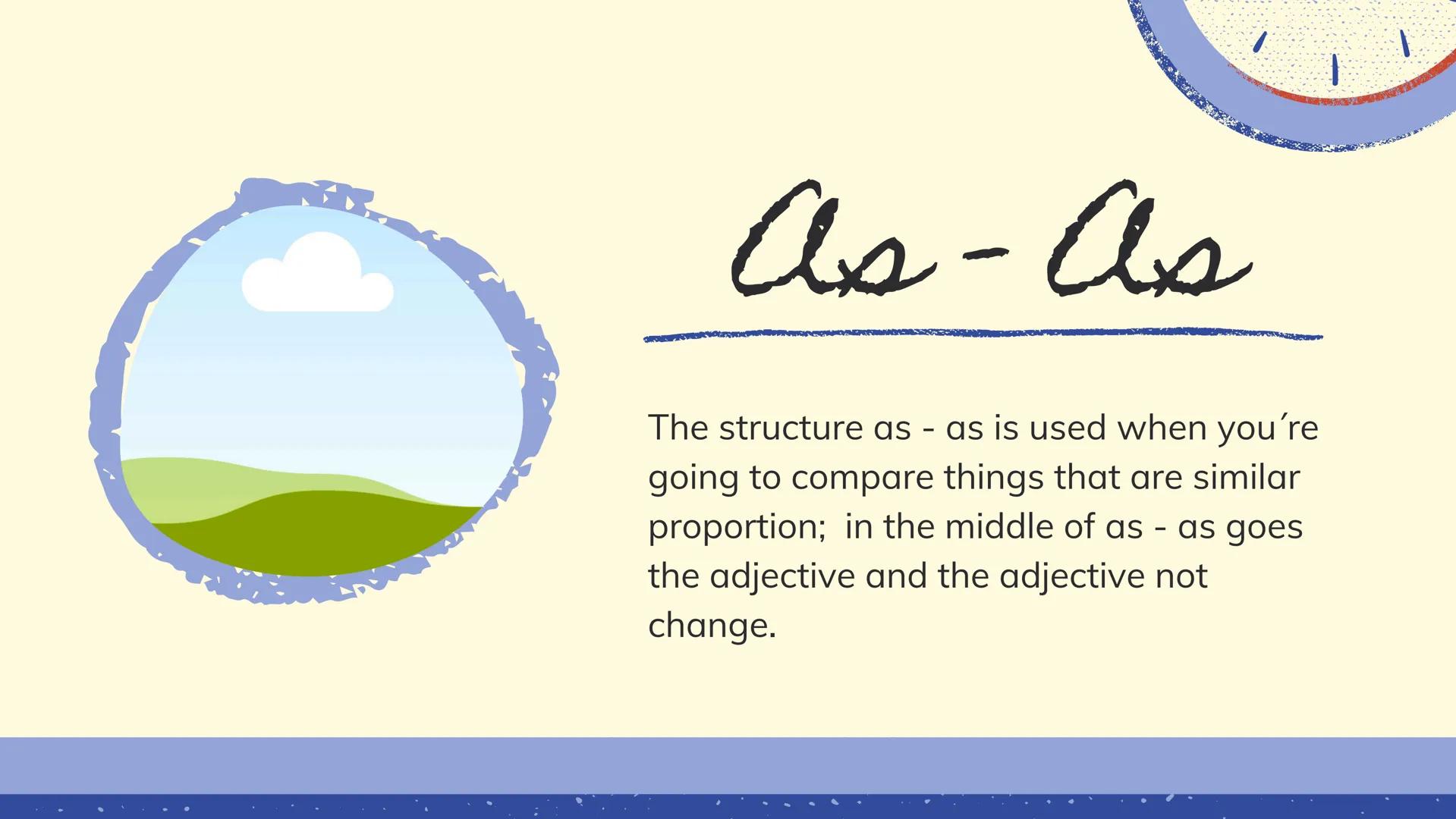 Comparatives,
superlatives, as-as &
exceptions
ENGLISH PRESENATION Hey, guys!
Today, we are going to learn about
comparatives, superlatives,
