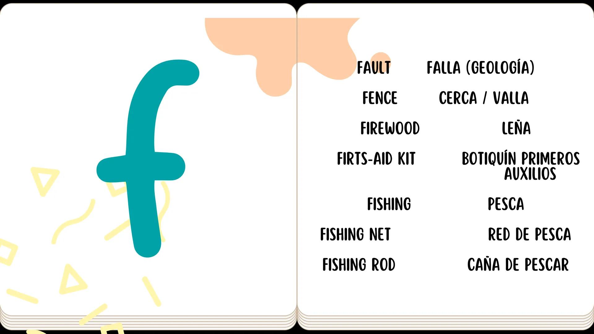 DICCIONARIO
English
Español
Canv ESPAÑOL ENGLISH
A ESPAÑOL A ENGLISH
•
ACUEDUCTO
A
.
• AGENCIA DE VIAJES
• AGLOMERACIÓN
• ALCÁZAR
• ANTIGUO