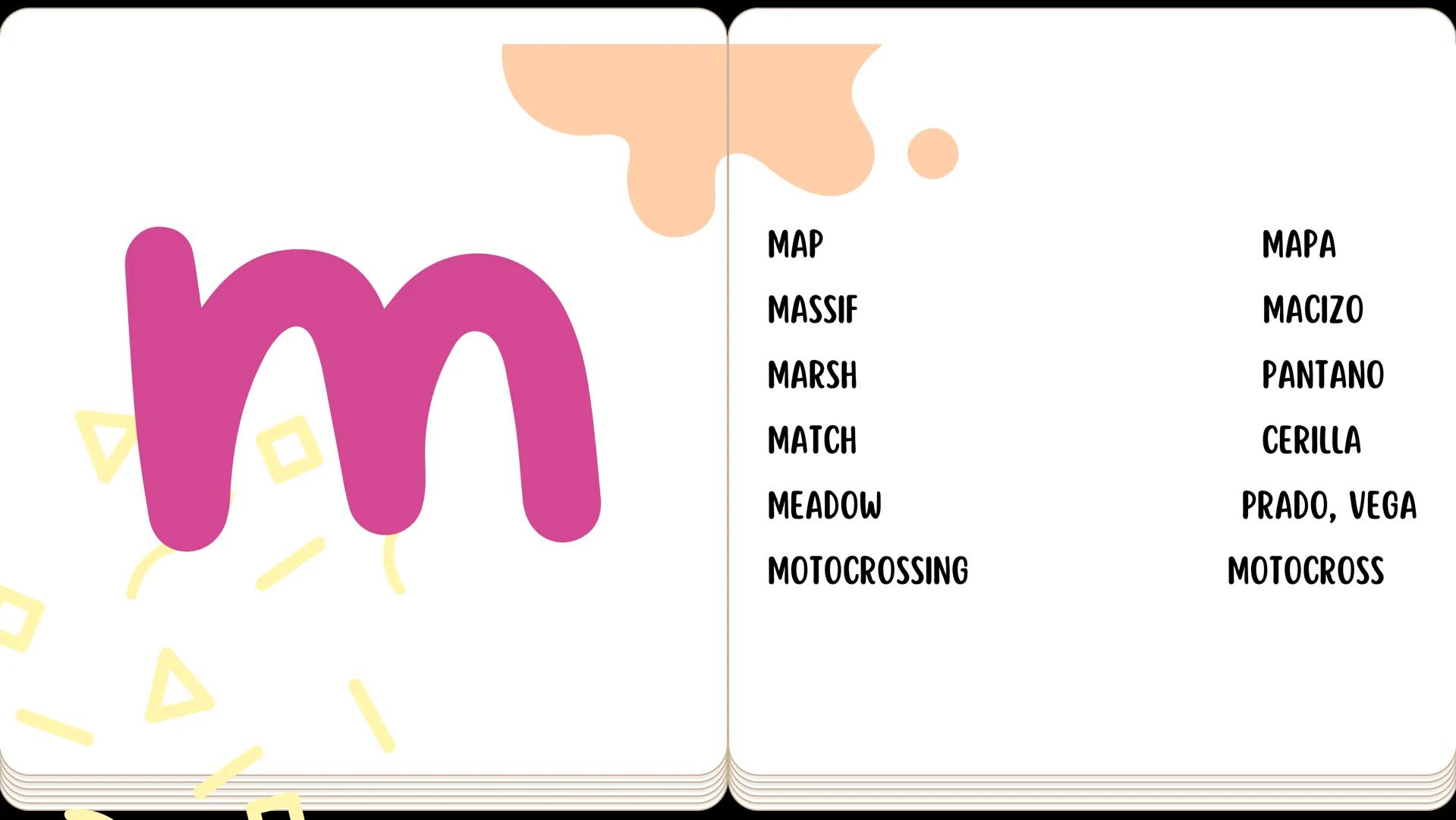 DICCIONARIO
English
Español
Canv ESPAÑOL ENGLISH
A ESPAÑOL A ENGLISH
•
ACUEDUCTO
A
.
• AGENCIA DE VIAJES
• AGLOMERACIÓN
• ALCÁZAR
• ANTIGUO