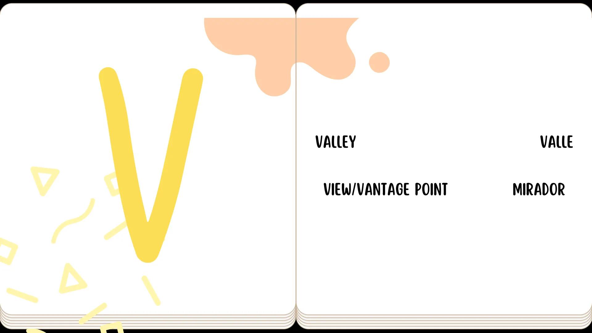 DICCIONARIO
English
Español
Canv ESPAÑOL ENGLISH
A ESPAÑOL A ENGLISH
•
ACUEDUCTO
A
.
• AGENCIA DE VIAJES
• AGLOMERACIÓN
• ALCÁZAR
• ANTIGUO