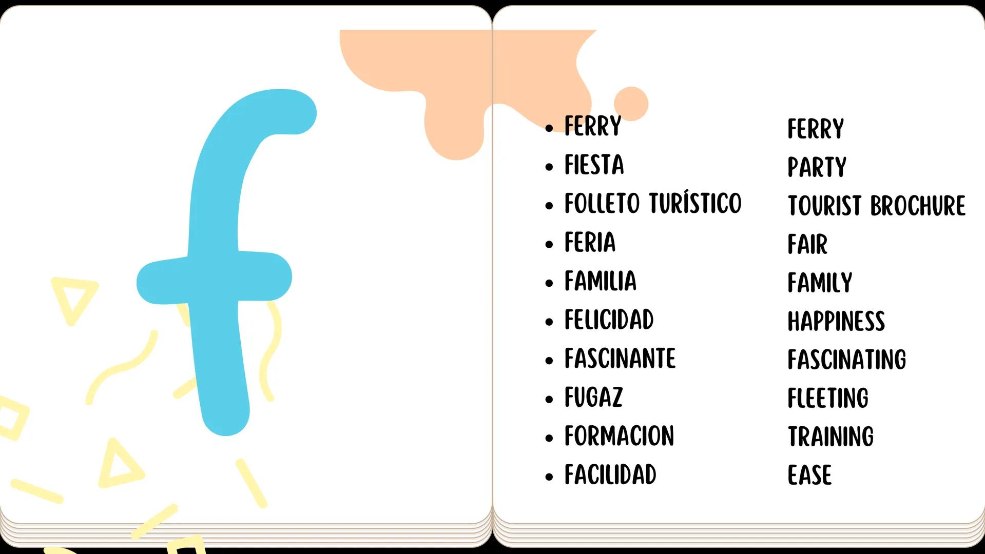 DICCIONARIO
English
Español
Canv ESPAÑOL ENGLISH
A ESPAÑOL A ENGLISH
•
ACUEDUCTO
A
.
• AGENCIA DE VIAJES
• AGLOMERACIÓN
• ALCÁZAR
• ANTIGUO