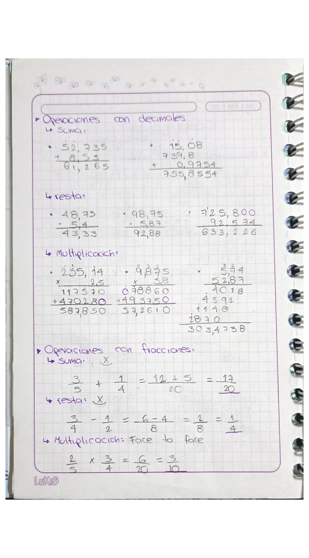 ARITMETICA
120324
CLASIFICACION DE LOS
NÚMEROS
▸ Números naturales (N): Positivos
£1,2,3,4...}
▸ Números enteros (2): Negodwas, positivos
L-