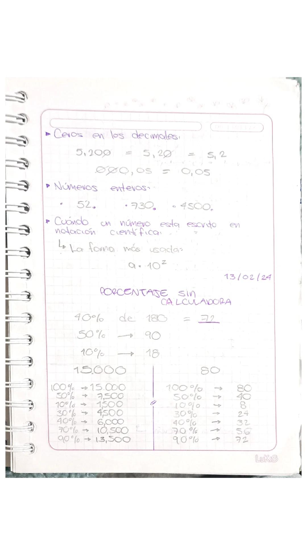 ARITMETICA
120324
CLASIFICACION DE LOS
NÚMEROS
▸ Números naturales (N): Positivos
£1,2,3,4...}
▸ Números enteros (2): Negodwas, positivos
L-