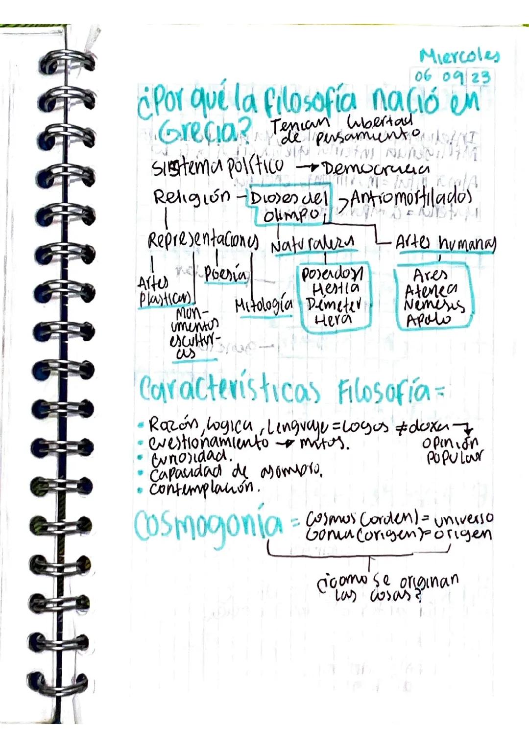 Filosofía en grecia