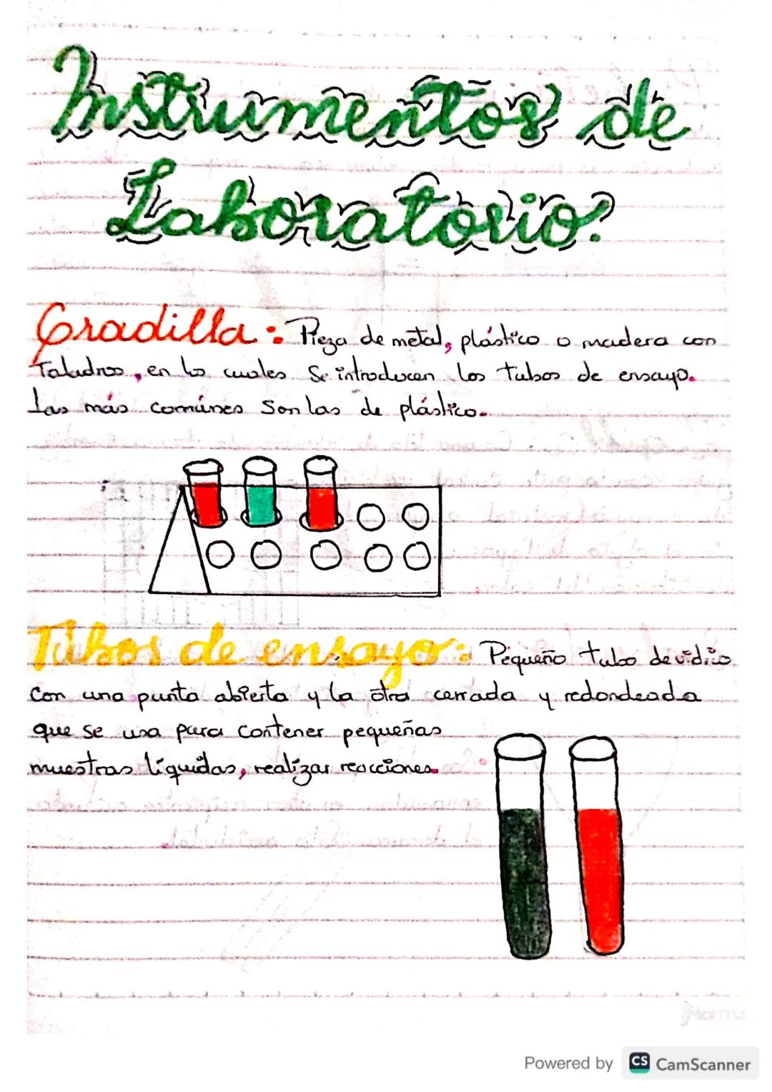 Instrumentos de laboratorio esenciales