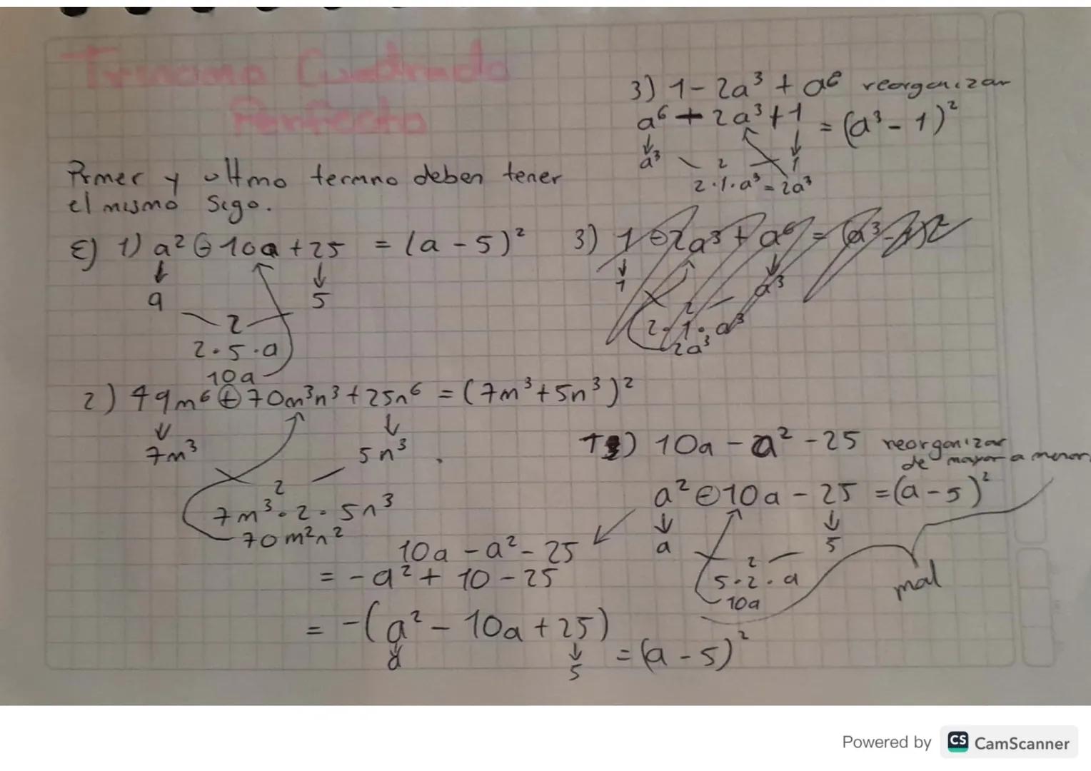 # Factorización.
* Factor Comun
* Diferencia de Cuadrados
* Suma o diferencia de Cubos.
* Trinomio Cuadrado perfecto
* Trinomio d