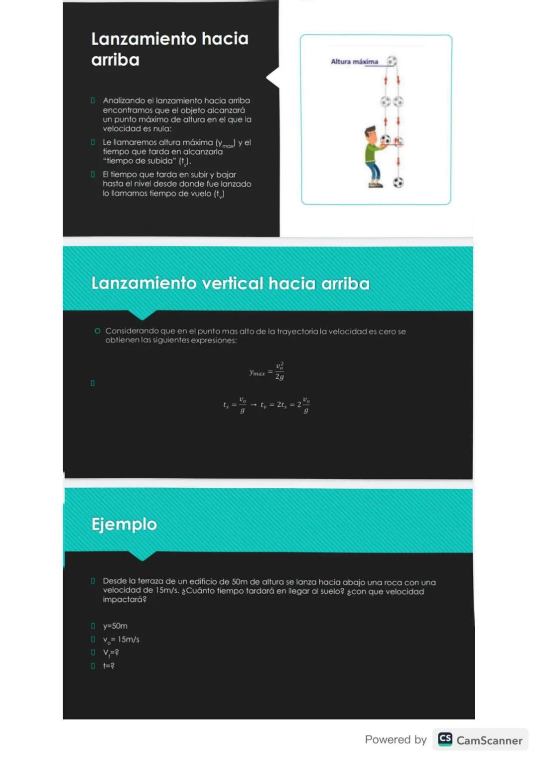 # Caída libre
O Es un tipo de M.U.A en el que un cuerpo se deja caer desde cierta altura y no encuentra
resistencia alguna en su camino.
*