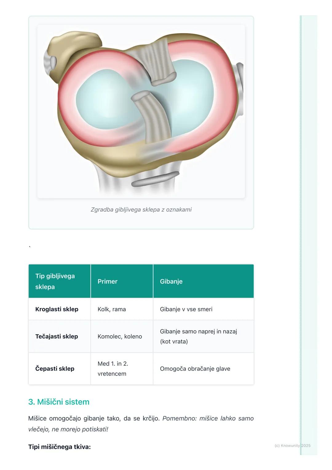 # Skeletni in mišični sistem
Uvod v gibala
Skeletni in mišični sistem skupaj tvorita gibala. Omogočata nam, da se
premikamo, stojimo pokon