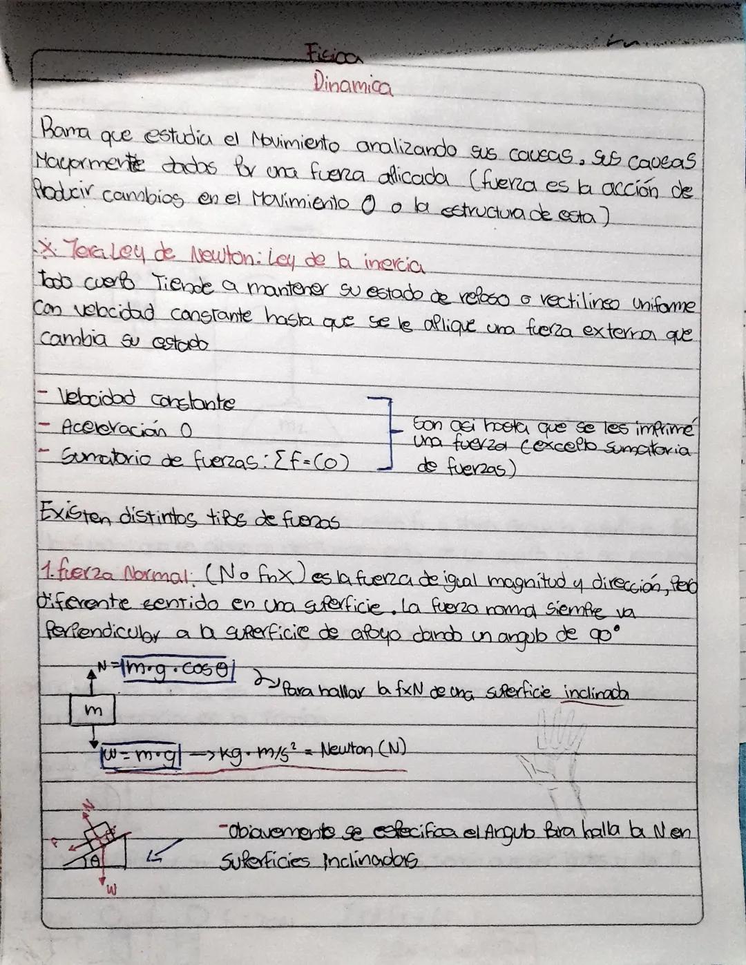 Bama
Fisica
Dinamica
que estudia el Movimiento analizando sus causas, sus causas
Mayormente dadas for una fuerza allicada (fuerza es la acci