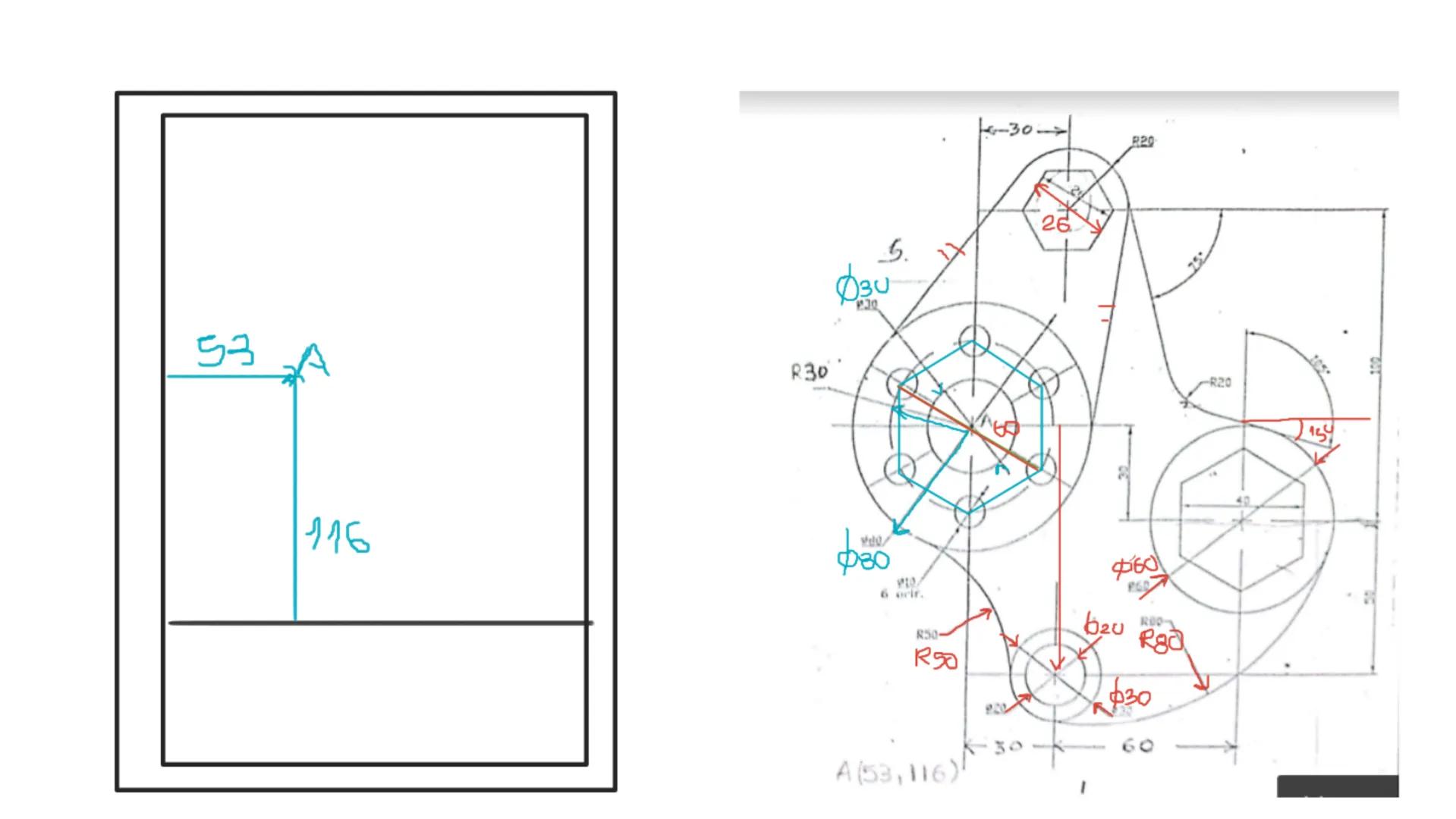 CONJUGACIÓN ENTRE CIRCUNFERENCIAS
EXTERIOR
R2
a
INTERIOR
R2
De
Raz
Rc
Ra₁ = R₁+ Rc
Par
Raz
Ra₁ = Rc - R₁
Raz = Rc-R₂
Raz=R₂+ Rc EXTERIOR-INT
