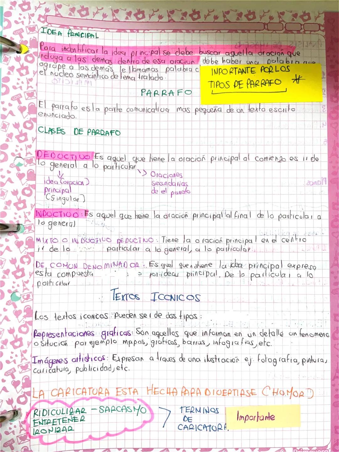 # IDEA PRINCIPAL
Para indentificar la idea principalse debe buscar aquella oración
induya a las demas dentro de esa oracion debe haber una p