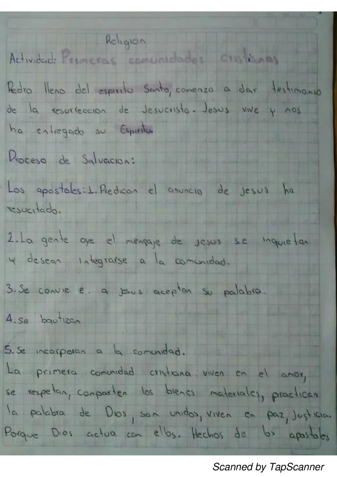 Primeras Comunidades Cristianas