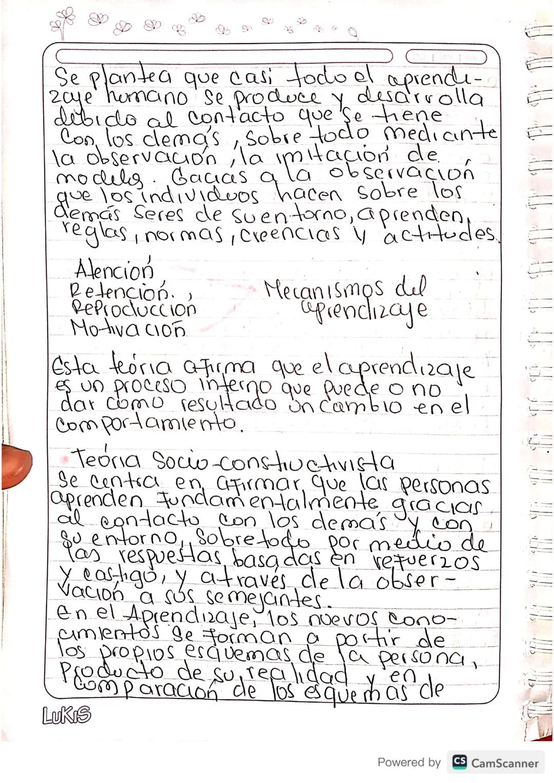 6
G
בי
Consulla
¿Qué es aprendizaje?
Es el proceso a traves del cual se adquieren
conocimientos, habilidades, cictitudes,
Competencias, norm