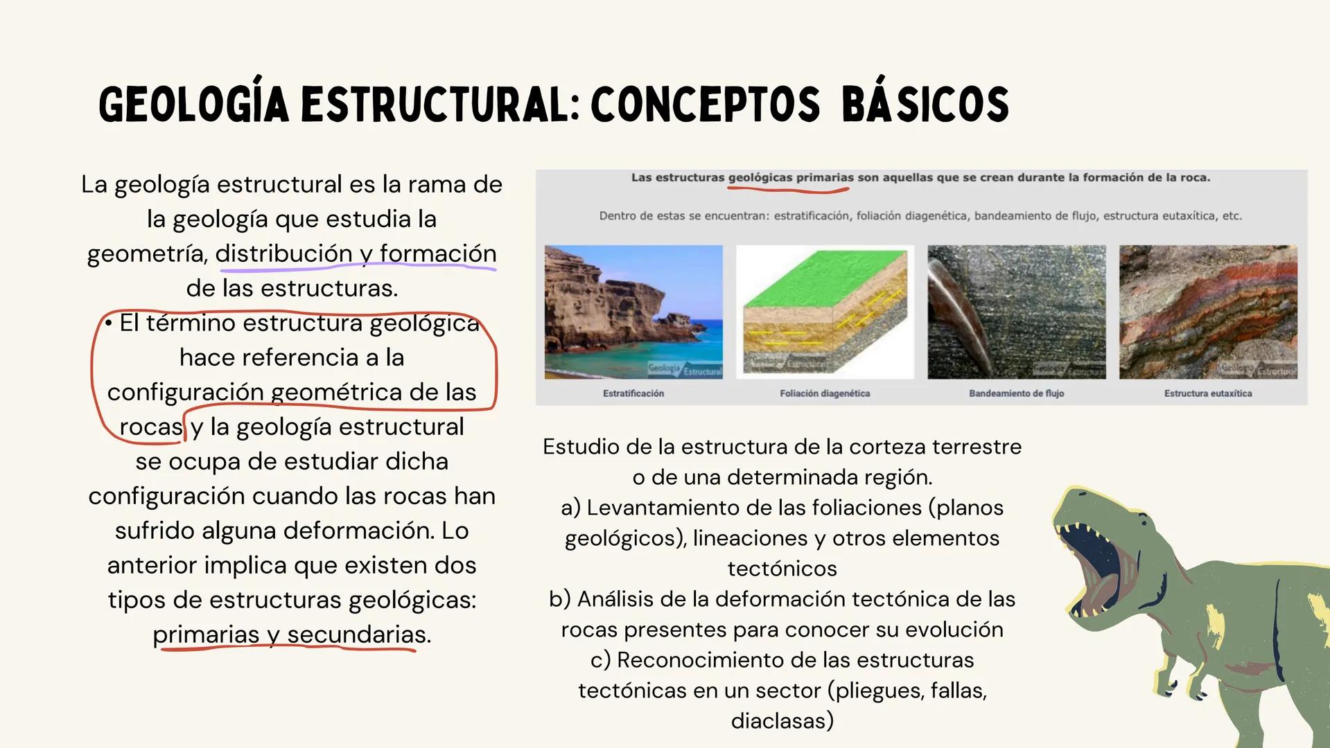 GEOLOGÍA ESTRUCTURAL: CONCEPTOS BÁSICOS
La geología estructural es la rama de
la geología que estudia la
geometría, distribución y formación