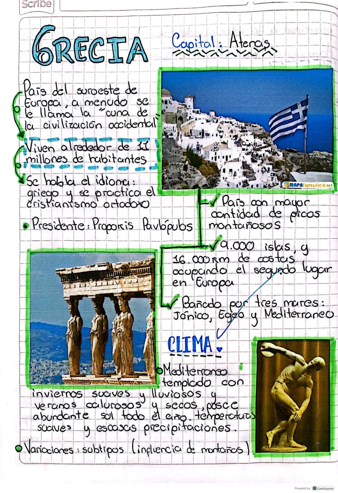 Grecia - Apuntes Geografía