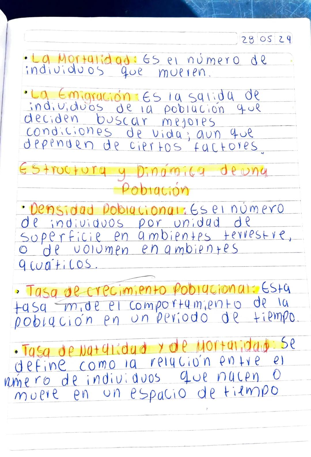2105 2
24
Ecologia de las Poblaciones.
Una población es un grupo de
organismos de la misma especie
que ocupan un espacio geografico.
en un t