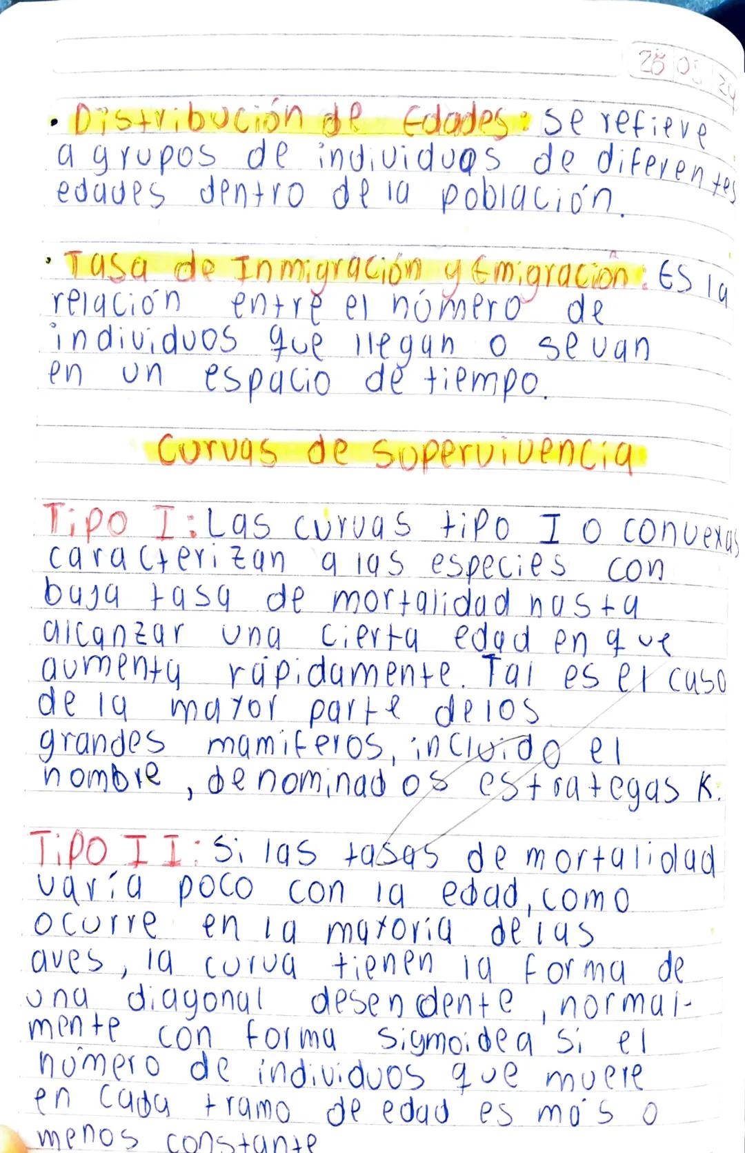 2105 2
24
Ecologia de las Poblaciones.
Una población es un grupo de
organismos de la misma especie
que ocupan un espacio geografico.
en un t