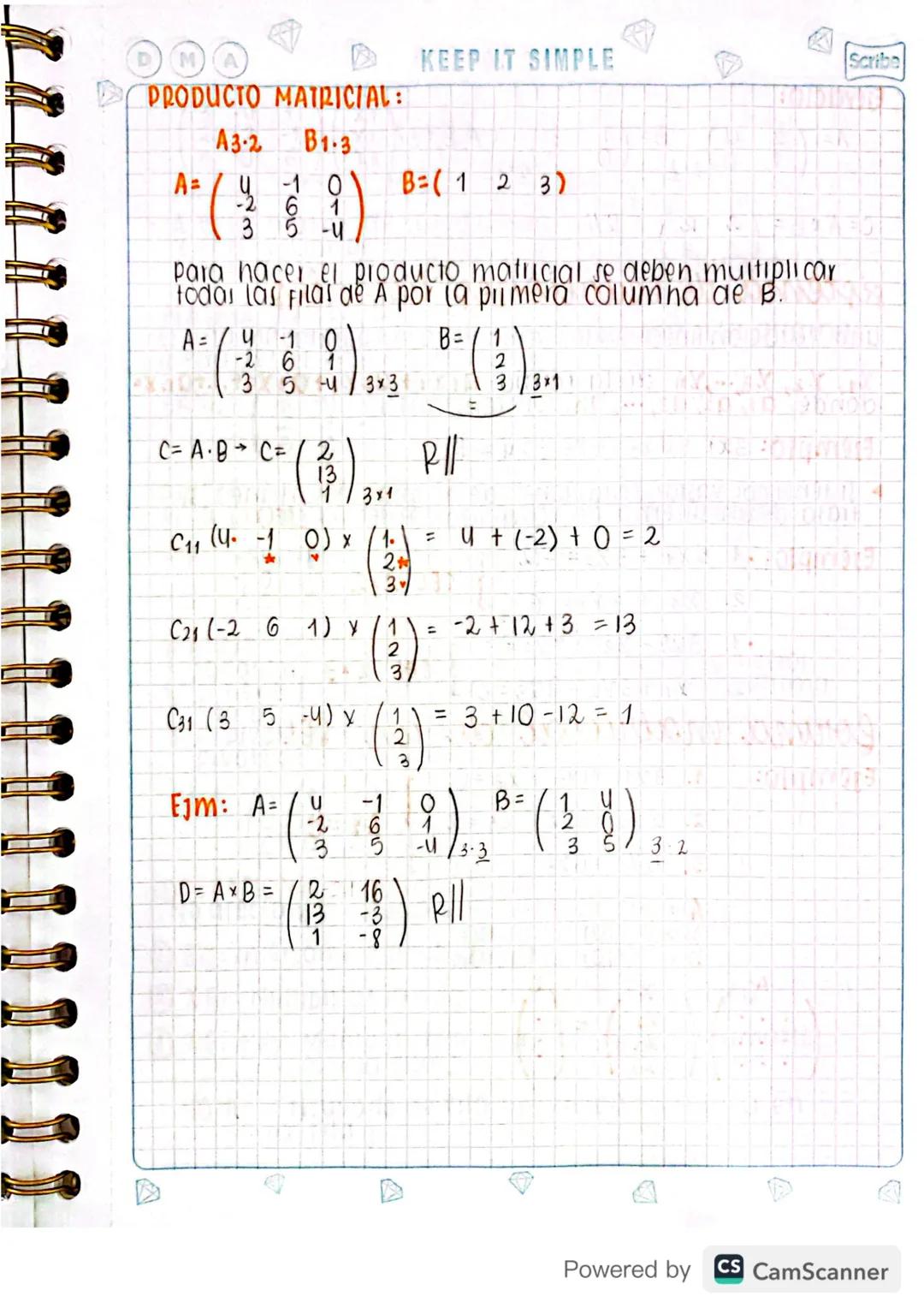 2x2
cuadrada
matrices
ما
Es un arreglo rectangular de números.
Ejemplo:
Cse denotan con letras mayus culas)
A = (20),
5009
BE प
C=74
प 1
8
0