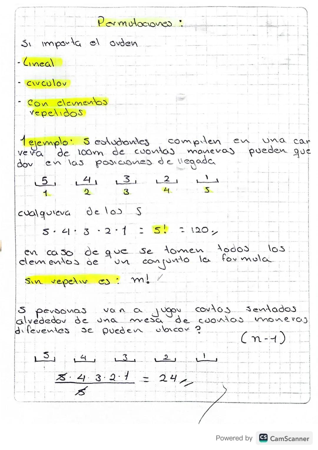 combinaciones
ones
y permutaci
Sirve para contor las distintas aqrup-
como ovdenor cierta cantidad de
aconesy
elementos.
1·2·3-6
Tengo s
car