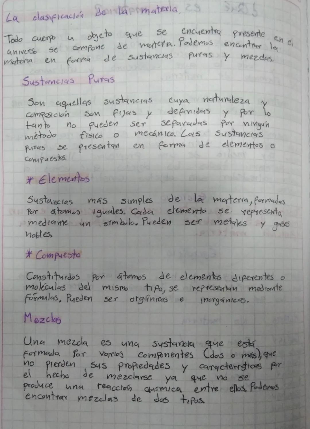 La clasificación de lapimateria, 28
Todo cuerpo u objeto que se encuentra presente en el
universo se compone de materia. Podemos encontrar l