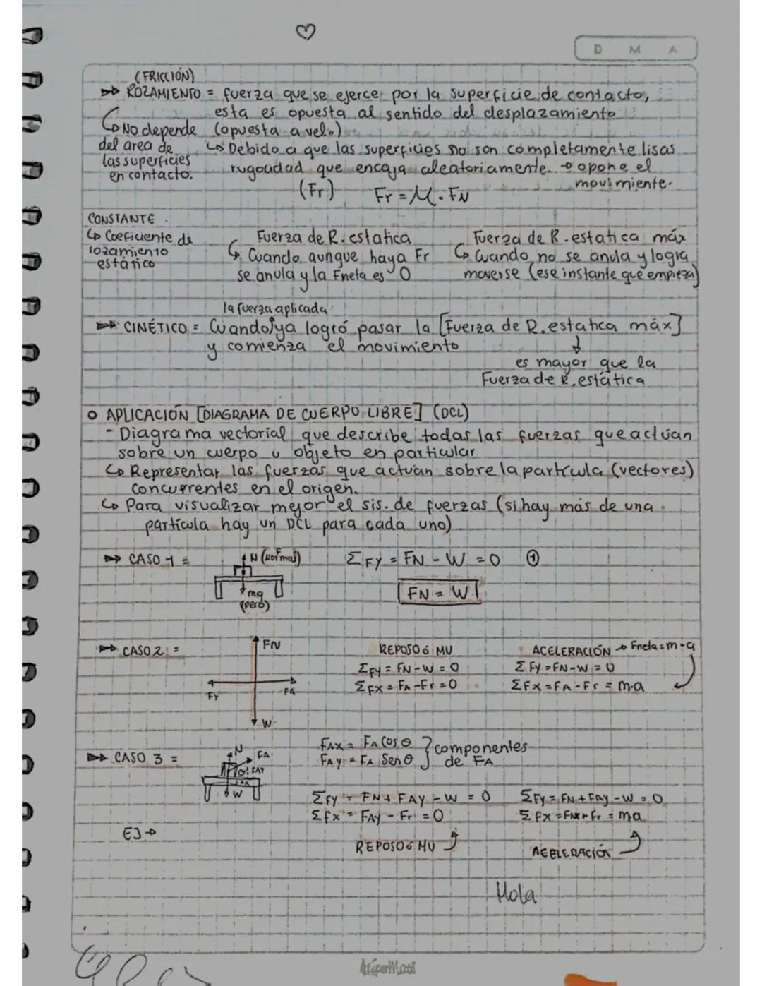 SEGUNDA LEY→
F=
Constante = masa inercial
K = Fneta
9 T
signo fuerza = signo aceleración
m = Fneta
Freta
a
α =
Fneta
m
G+ = F +
Fneta = m.a