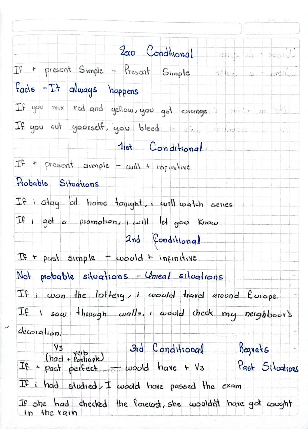 Conditionals