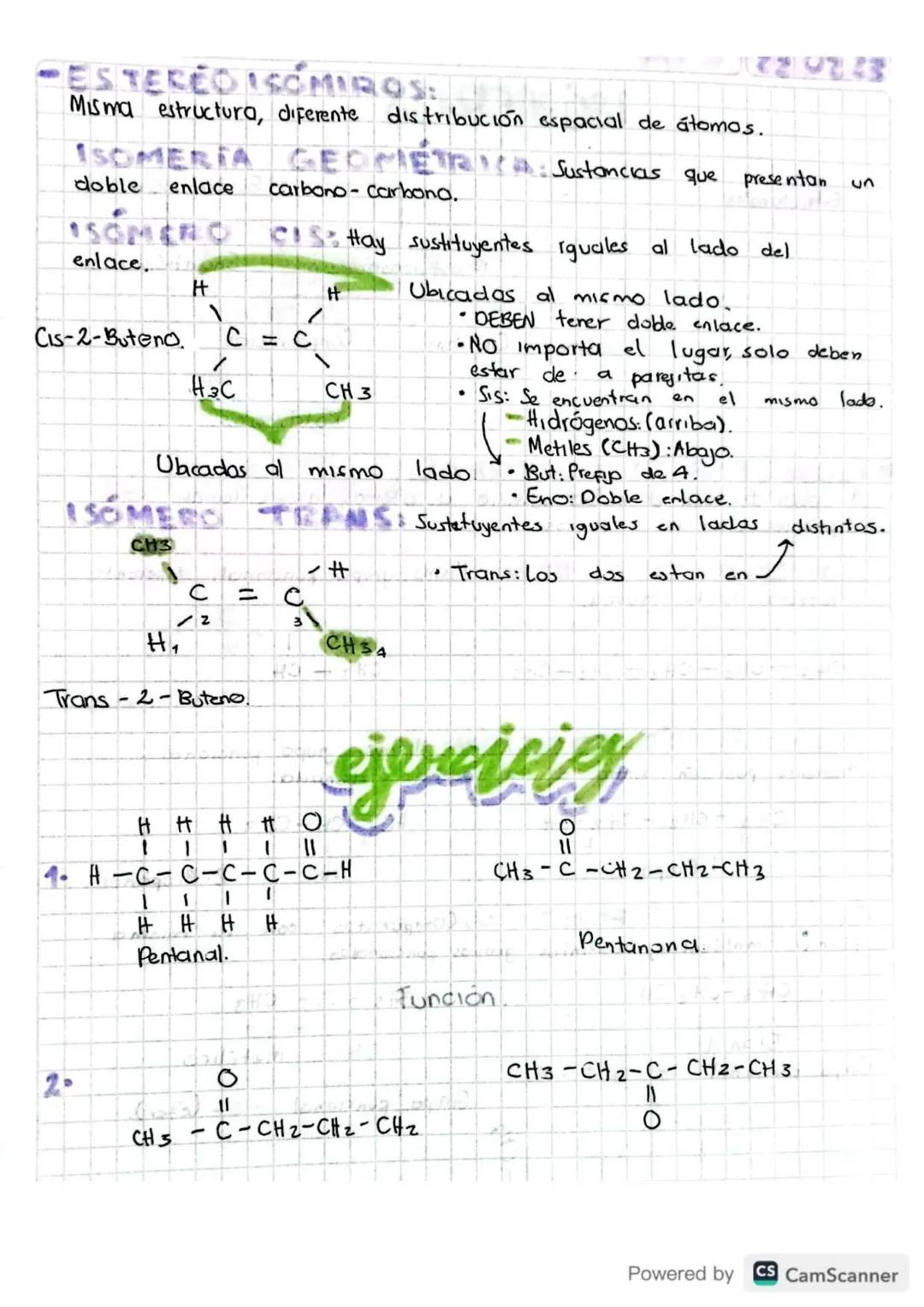 Estructurales.
ISOMEROS
Diastereosómeros.
Estereoisómitos.
Enantiomeros.
sómeros Cis-Trans. Conformeras.
Rotámeros.
-ISOMERIA ESTRUCTURAL:
A