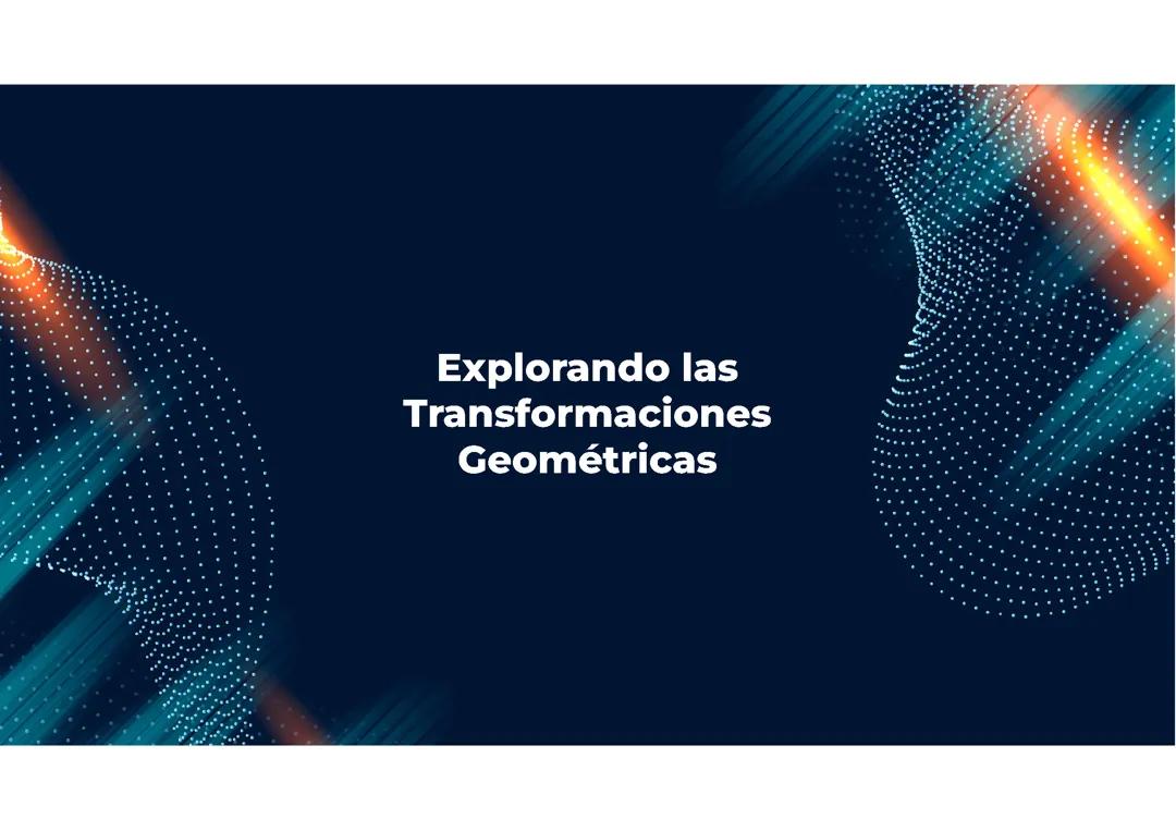 Transformaciones geométricas