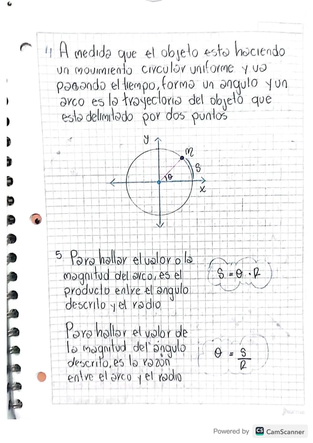 Movimiento Circular
Uniforme
Recordemos que una circuferencia es una
línea curva sucesiva de puntos que
equidistan de un mismo punto llamado