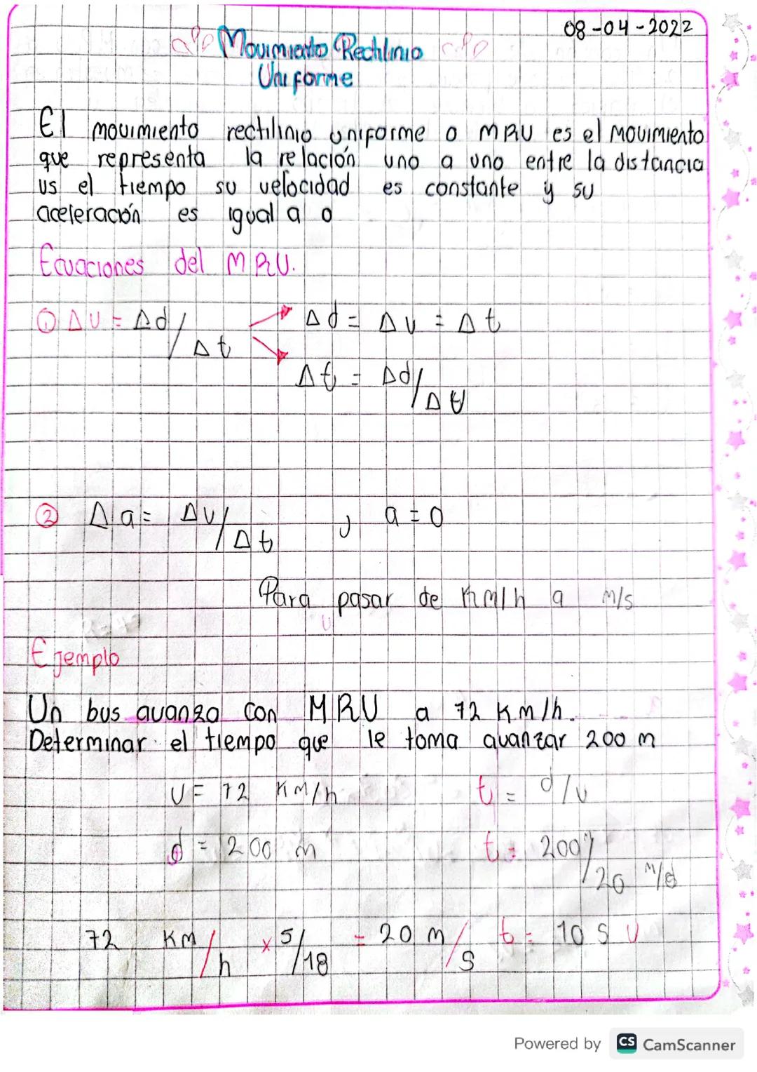 Movimiento Rectilíneo Uniforme: Definición y Ejemplos