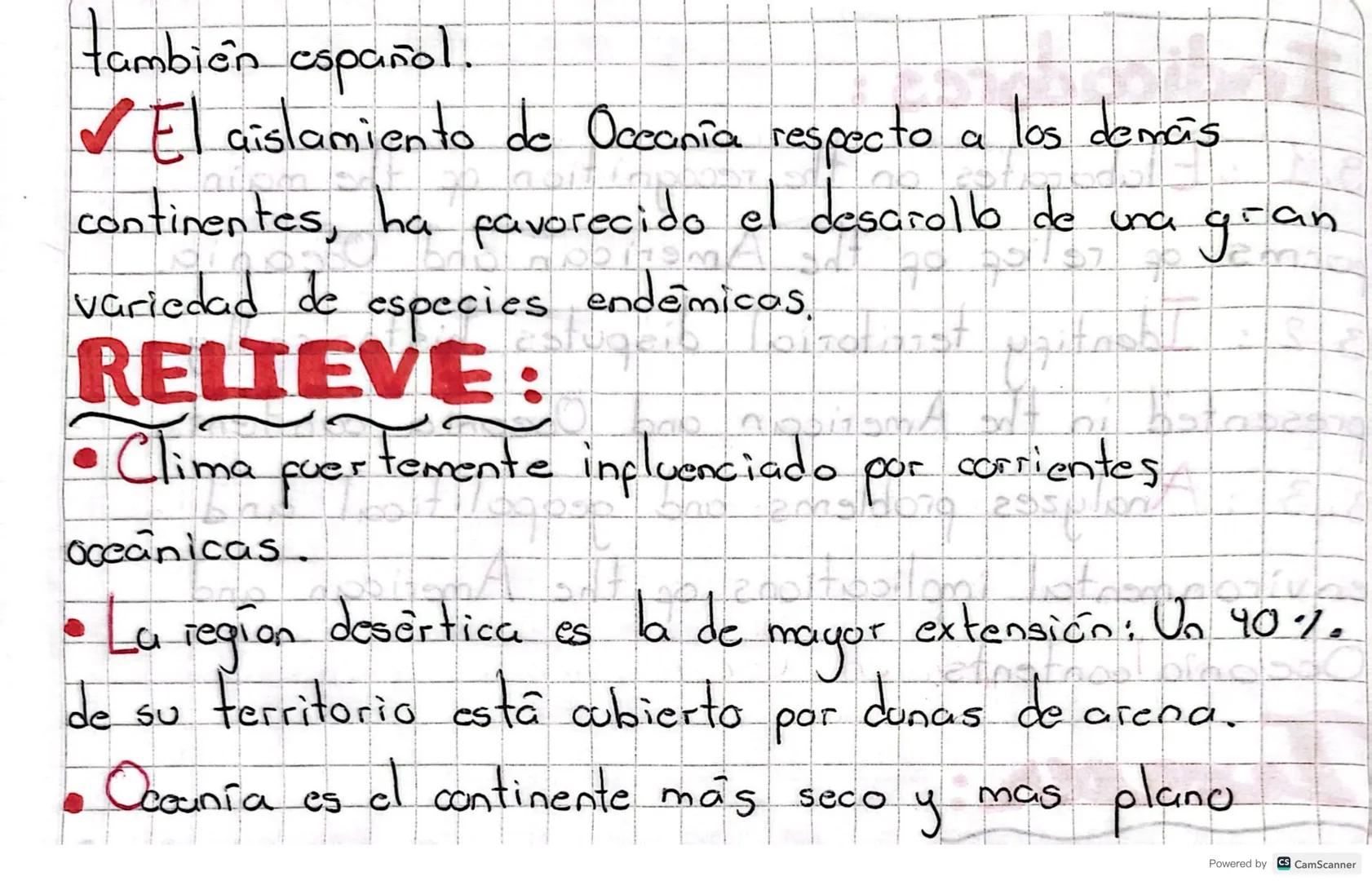 Timer:
- Oceania and America
- Physical Geography
- Territorial conflicts
- Relational and geopolitical problems and environmental
issues on