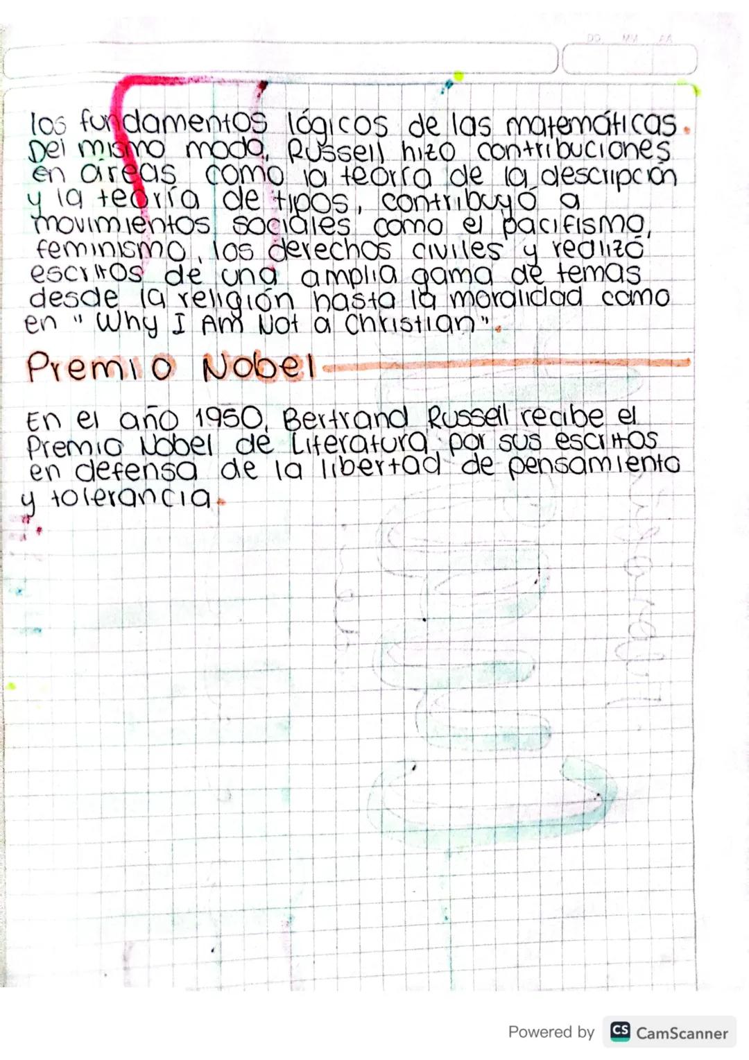 # BERTRAND
Russell
Su nombre completo era Bertrand Arthur
William Russell, fue un destacado filósofo,
lógico, matematico, escritor y activ