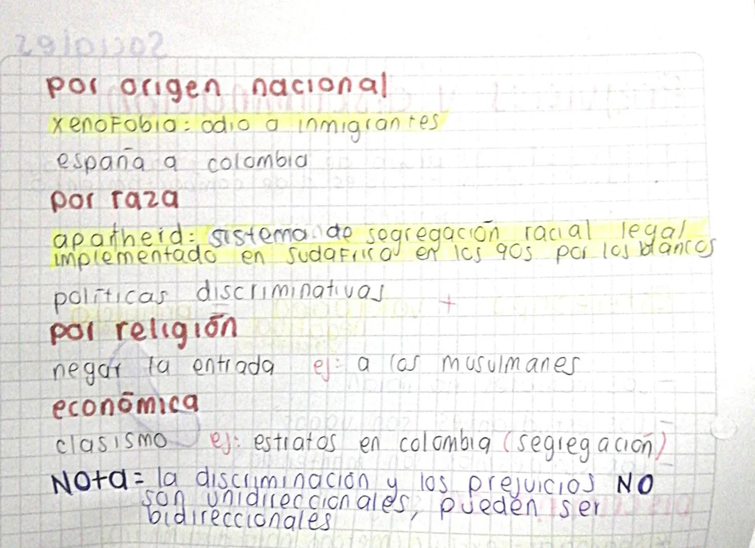 Sociales
# Prejuicios y discriminación
Estereotipo: grupo de personas asociadas
a caracteristicas visibles a de comportamiento
ejoven vs anc