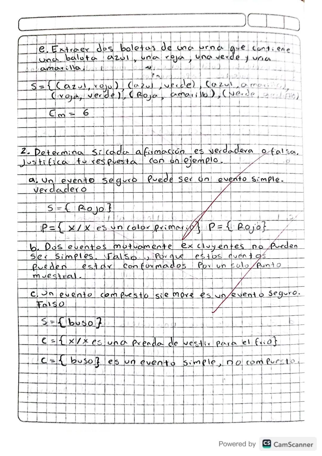 # Actividad
1. Establecer cuál es el espacio muestral en cada uno
de los siguientes experimentos.
a. Lanzar un dado y una moneda al tiempo